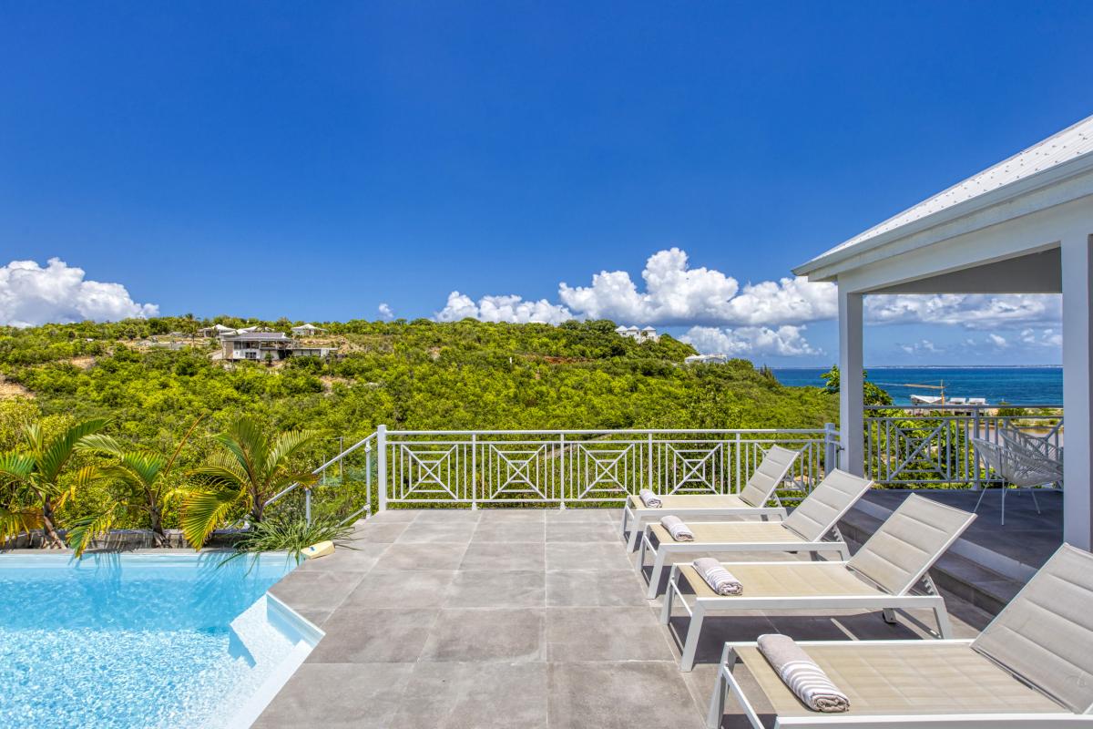 Location Villa Terres Basses Saint Martin-piscine-3